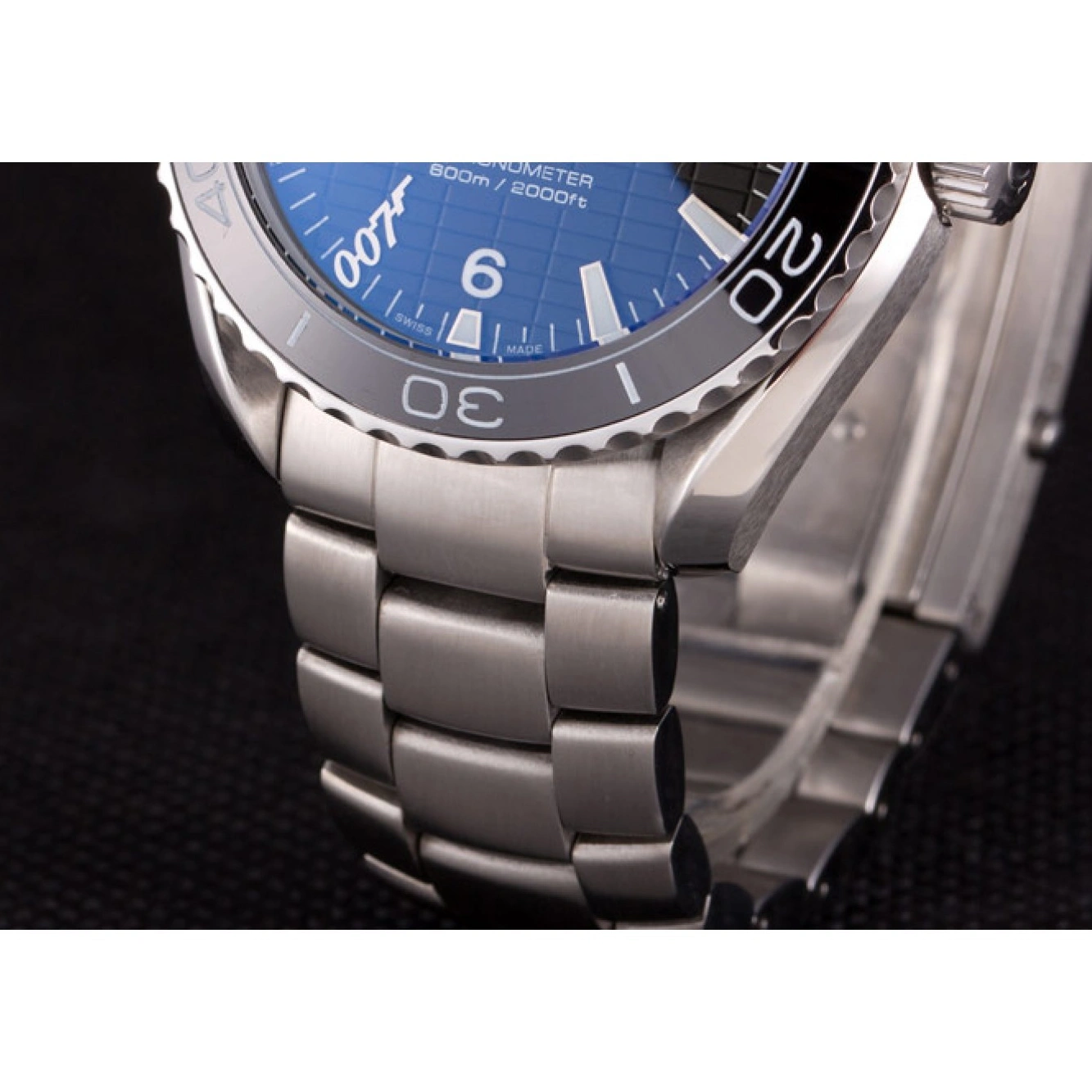 1015 Swiss Omega James Bond Skyfall Black Dial and Black Bezel som74 621407